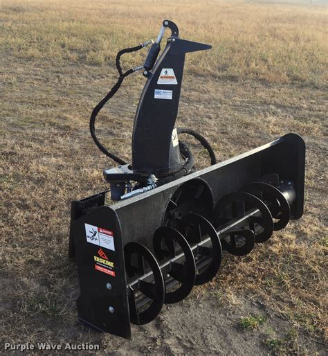 snow blower for skid steer|used snowblower for skid steer.